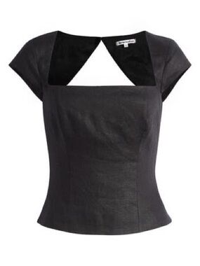 Reformation Cora linen top